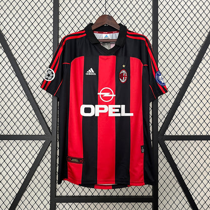 Camiseta AC Milan Local Champions League 2002-2003 – Adidas Opel