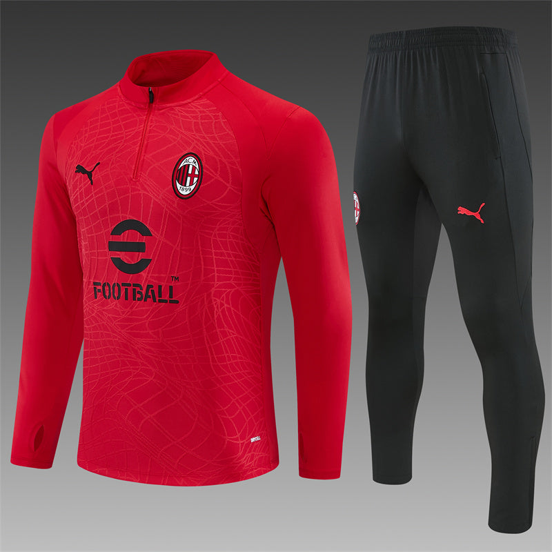 Chándal AC Milan Entrenamiento 26/27 – Rojo y Negro