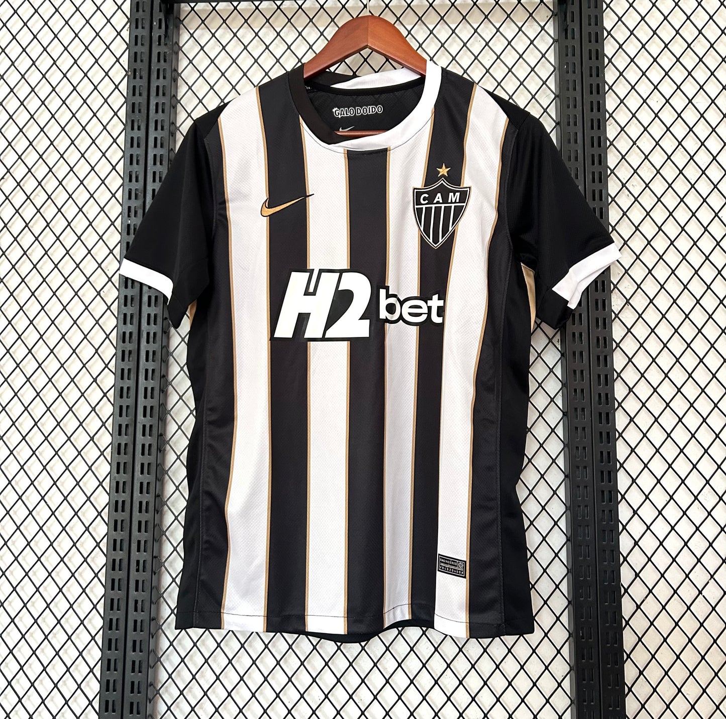 Camiseta Atlético Mineiro 2026/2027 Local – Rayas negras y blancas