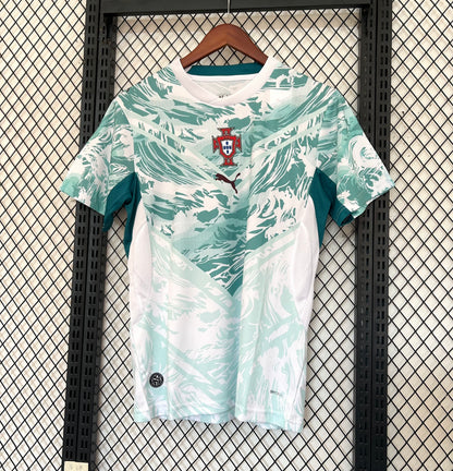 Camiseta Portugal 2025/2026 Alternativa – Verde Agua