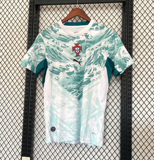 Camiseta Portugal 2025/2026 Alternativa – Verde Agua