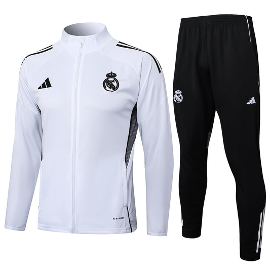 Chándal Real Madrid Blanco y Negro 2025/2026