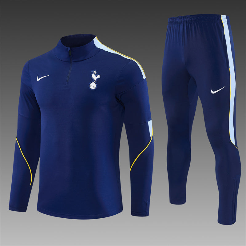 Chándal Tottenham Hotspur Entrenamiento 26/27 – Azul Marino, Celeste y Amarillo