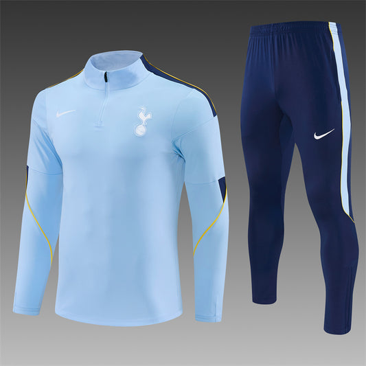 Chándal Tottenham Hotspur Entrenamiento 26/27 – Celeste y Azul Marino