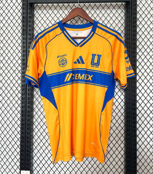 CAMISETA TIGRES UANL 25/26 – EDICIÓN ESPECIAL 1960-2025