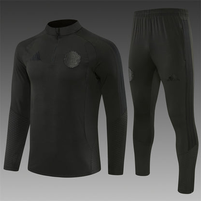 Chándal Manchester United Black Edition 2026/27 – Conjunto de Entrenamiento
