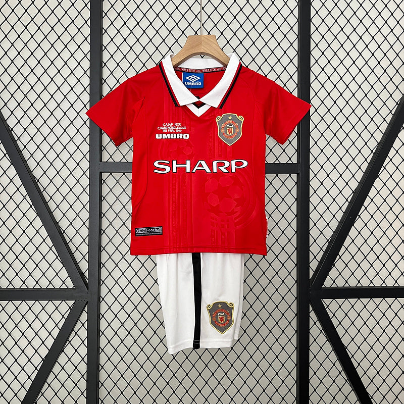 Conjunto Manchester United Kids Umbro – Final Champions League 1999